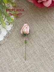 Фото Hobby Bee Голка-пін Рожева троянда