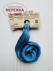 Фото Weeks Dye Works Pearl #8 Blue Bonnet 2339