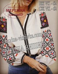 Фото блуза жіноча БЖ VK-62