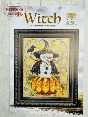 Фото Cottage Garden Samplings Схема The Witch. The Snowman Collector Series #12