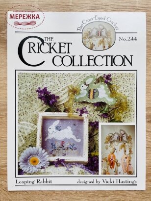Фото Схема для вишивання The Cricket Collection Leaping Rabbit