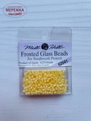 Фото Бісер Mill Hill Frosted Glass Beads 62041