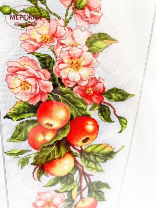 Фото набір для вишивання Лукас Композиція з яблуками В211