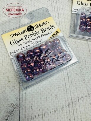 Фото Бісер Mill Hill Glass Pebble  Beads, 30 count 05202
