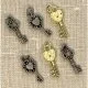 Фото Jewelry made by Me пришивні шарми Ключі, 6  шт. WP185998G