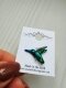 Фото Susan Clarke Originals Hummingbird Sew Down Green SD-170 - Пришивний елемент