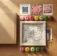 Фото Килимова вишивка Exclusive Art Квітучий сад, 30х30 см. (квадрат)