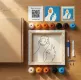 Фото Килимова вишивка Exclusive Art Пан Гусь, 30х30 см. (квадрат)