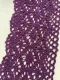 Фото Мереживо фіолетове, 100% бавовна 191/6