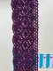 Фото Мереживо фіолетове, 100% бавовна 191/6