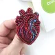 Фото Набір для вишивання бісером Craftway Брошка Анатомічне серце B-015