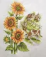 Фото Набір для вишивання хрестиком Комод Квіти україни: Соняшники (рівномірка)