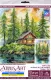 Фото Набір для вишивання хрестиком AbrisArt Тиша у лісі AH-286