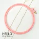 Фото П'яльця для вишивання HELLO діаметр24 см., колір пудровий PL24