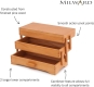 Фото Скринька для рукоділля Milward Wood Cantilever Craft Box Pine Wood 2519013