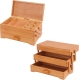 Фото Скринька для рукоділля Milward Wood Cantilever Craft Box Pine Wood 2519013