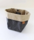 Фото Полотняна сумка для рукоділля Cohana Waxed Canvas Accessory Pouch, Dark Grey 45-130