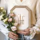 Фото Acufactum Схема Nadelmalerei Stockrosen am Zaun 82985