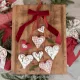 Фото Acufactum BW-Stoff Weihnachtsherzen 3523-2047