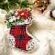 Фото Набір для вишивання хрестиком Сузір'я Єдинорога Різдвяний чобіток (прозора з гнучкого пластика з підвісом) 1104