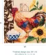 Фото Набір для вишивання хрестиком Trimits Country Rooster GCS182