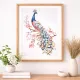 Фото Набір для вишивання хрестиком Trimits Peacock GCS245