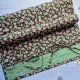 Фото JustCraft Рол для зберігання вишитих робіт з валиком, 50*70 см.(троянди на темно-зеленому)