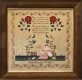 Фото Hands Across the Sea Samplers Схема Ann Ogden 1843