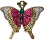 Схема для вишивання Just Nan Christmas Butterfly Ornament JN314 фото