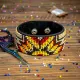 Набір для вишивання бісером WonderlandCrafts браслета на штучній шкірі FLBB-014 фото