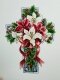 Фото Схема Winter Seasons Floral Cross (Sandy Orton) KDS-2434