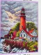 Фото Набір для вишивання хрестиком Будиночок біля маяка N053