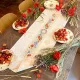 Фото Les Brodeuses Parisiennes Скатертина 113х42см Aida : Le chemin de table «elegance estivale» CTEE/JAR