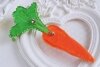 Фото Набір для вишивання бісером TelaArtis Брошка Гламурна морквина Б-017