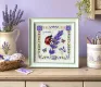 Фото Набір для вишивання хрестиком Kingdom of Handmade Бедрик на лаванді KGD-14