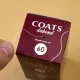 Фото Нитки для вишивання бісером COATS Dabond 60 (бобина 500м) біла U2703/500