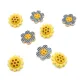 Фото Dress It Up набір пришивних декоративних гудзиків Country Sunshine 9378