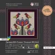 Фото Набір для вишивання хрестиком LittleStitch Орнамент№5- Пташки (Aida 16) К-105