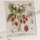 Фото Les Brodeuses Parisiennes Схема Etude aux Fraises+тканина, пришивний шарм EFL/CRE