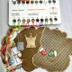 Фото Набір для вишивання хрестиком Kingdom of Handmade по дереву Пряник Білочка GB-03