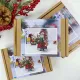 Фото Набір для вишивання хрестиком Сузір'я Єдинорога Містер Санта-Клаус (прозора з гунчкого пластика+підставка) 1011