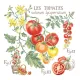 Фото Les Brodeuses Parisiennes Схема Etude aux "Tomates"+тканина, пришивний шарм EATL/CRE