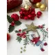 Фото Les Brodeuses Parisiennes Рушник 50х75см Lin : Torchon Collection «Jour de Noel» TCJNL/TEN