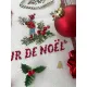 Фото Les Brodeuses Parisiennes Рушник 50х75см Lin : Torchon Collection «Jour de Noel» TCJNL/TEN