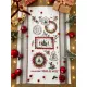 Фото Les Brodeuses Parisiennes Рушник 50х75см Lin : Torchon Collection «Jour de Noel» TCJNL/TEN