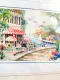 Фото набір для вишивання Кафе біля моря  35157