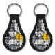 Фото Набір для вишивання хрестиком WonderlandCrafts брелок на штучній шкірі FLBB-090