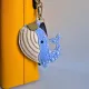 Фото Набір для вишивання бісером WonderlandCrafts шарм на сумку  на штучній шкірі FLBB-194
