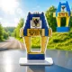 Фото Набір для вишивання хрестиком WonderlandCrafts по пластику «Стела Чернігів» FLX-176