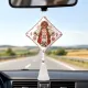 Фото Набір для вишивання хрестиком WonderlandCrafts Етно-підвіска  на штучній шкірі FLHL-115